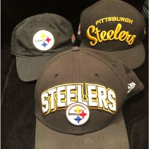 Pittsburg Steelers Ball Caps Bundle 3